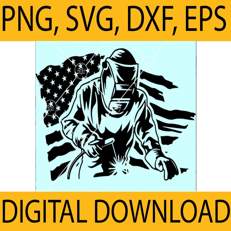 Welding USA Flag Svg US Welder Flag Svg American Welder Svg | Etsy