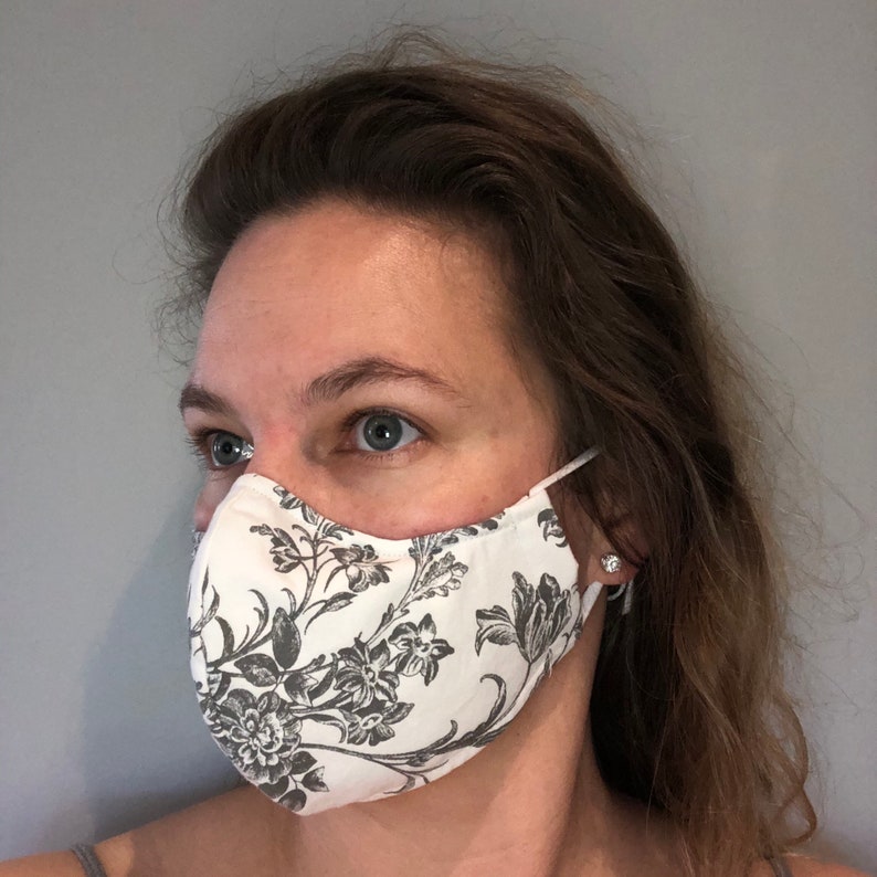 Ladies Extra Large XL Washable Reusable Face Mask Etsy