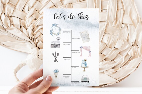 Wedding Timeline Template, Wedding Day Timeline, Wedding Timeline Sign, Bridesmaids Day of Timeline, Timeline for Wedding Day Printable