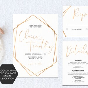 Wedding Menu Printable, Gold Wedding Menu Template, Printable Menu Card ...