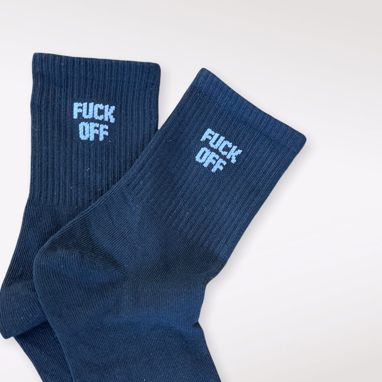 Fuck off Socks Funny Socks Say It Socks Women Socks - Etsy