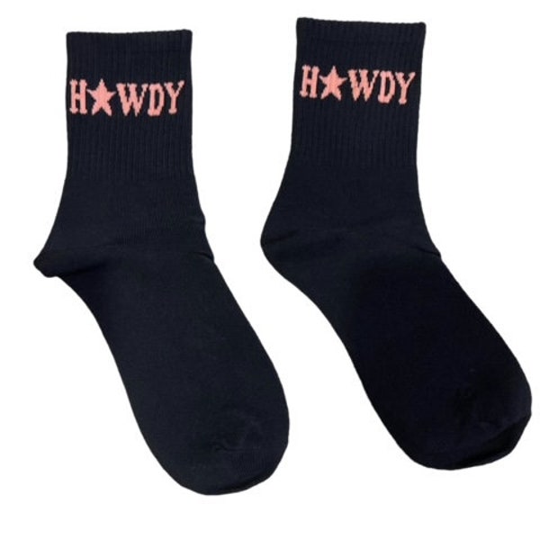 Cowgirl boots socks, women socks size 6-9