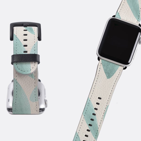 Pure Bliss Apple Watch Strap | Vegan H21 Leather Band Available for all Apple Watches including Series 1, 2, 3, 4, 5, 6, 7, 8 and SE