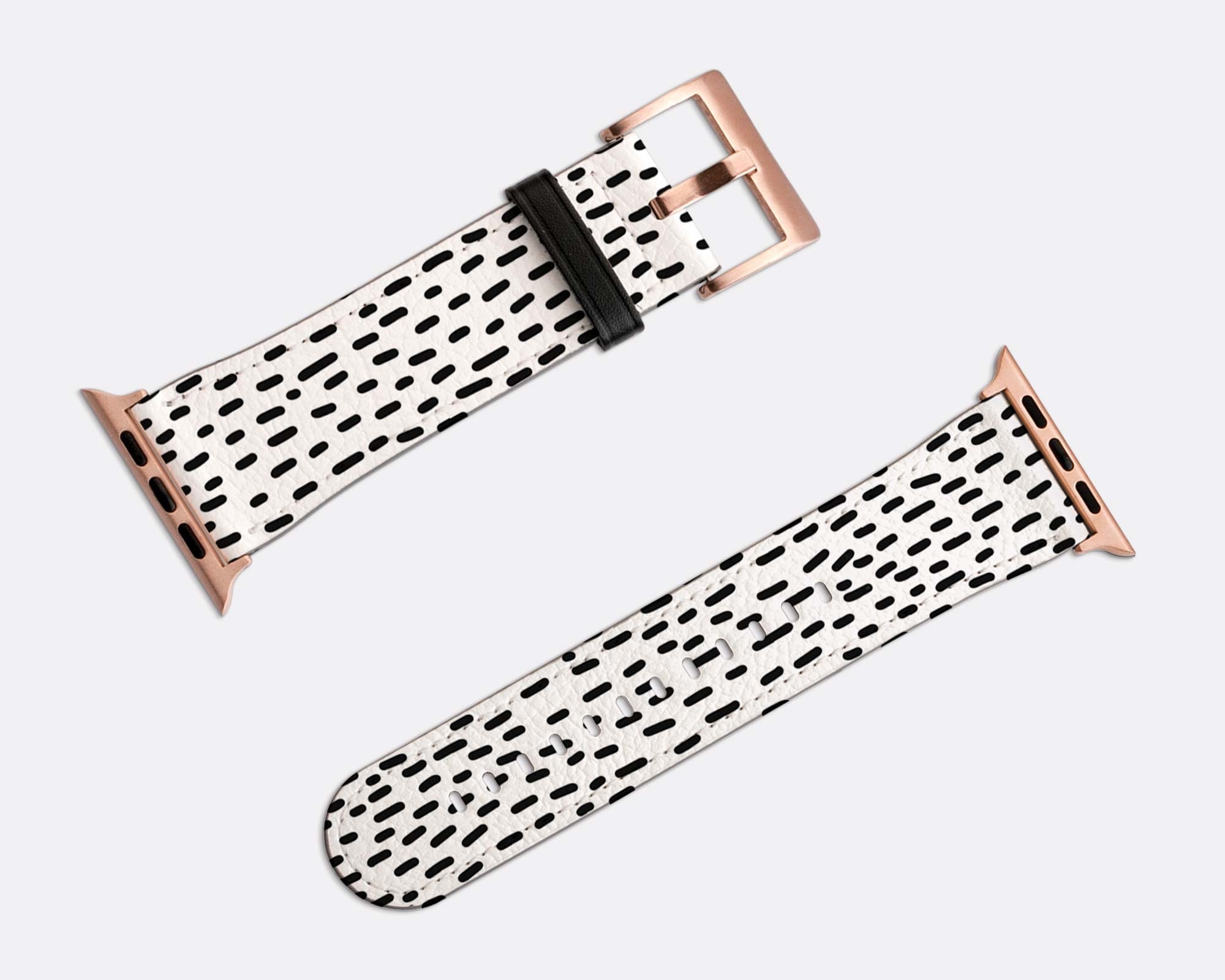 Abstract Dots Apple Watch Strap Vegan Premium Faux Leather Etsy
