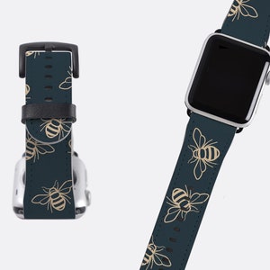 PARTY STREAMER Designer Apple Watch Strap Premium Vegan Faux | Etsy
