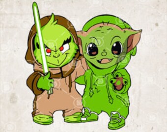 Free Free 193 Baby Grinch And Jack Skellington Svg SVG PNG EPS DXF File