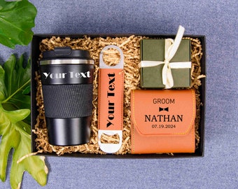 Personalised Groomsmen Gift | Wedding Keepsake | Wedding Day Gift Box | Dad Gift Set | Groomsman Gift Set | Father of the Bride Gift