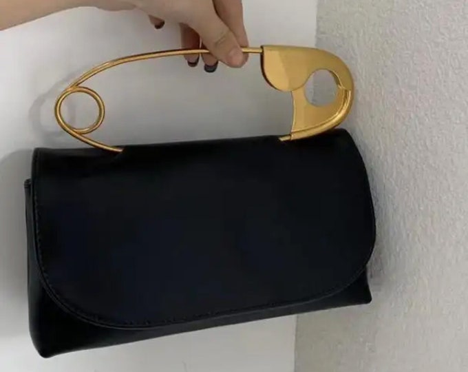 Jumbo - Faux Safety Pin Purse Handle - Etsy