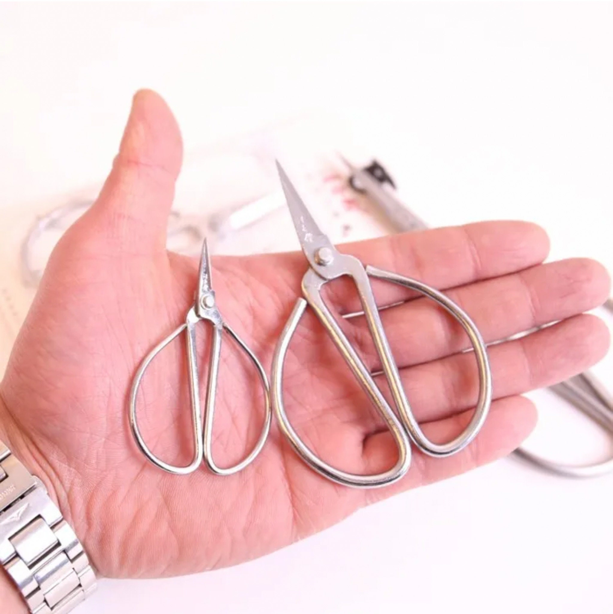 Stainless Steel Vintage Craft / Bonsai Scissors Etsy
