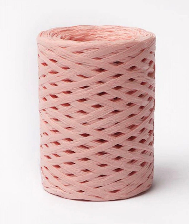 Rayan Raffie Rayon Raffia Yarn - Matte Bright Colors - Etsy