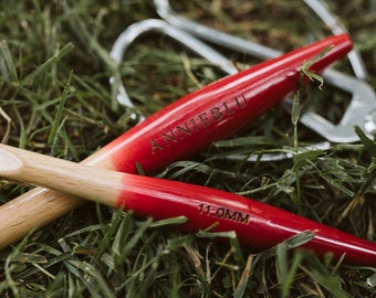 Ergonomic Wood Crochet Hooks - various sizes