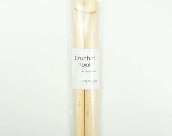 Bamboo Crochet hook set - 11mm and 13mm