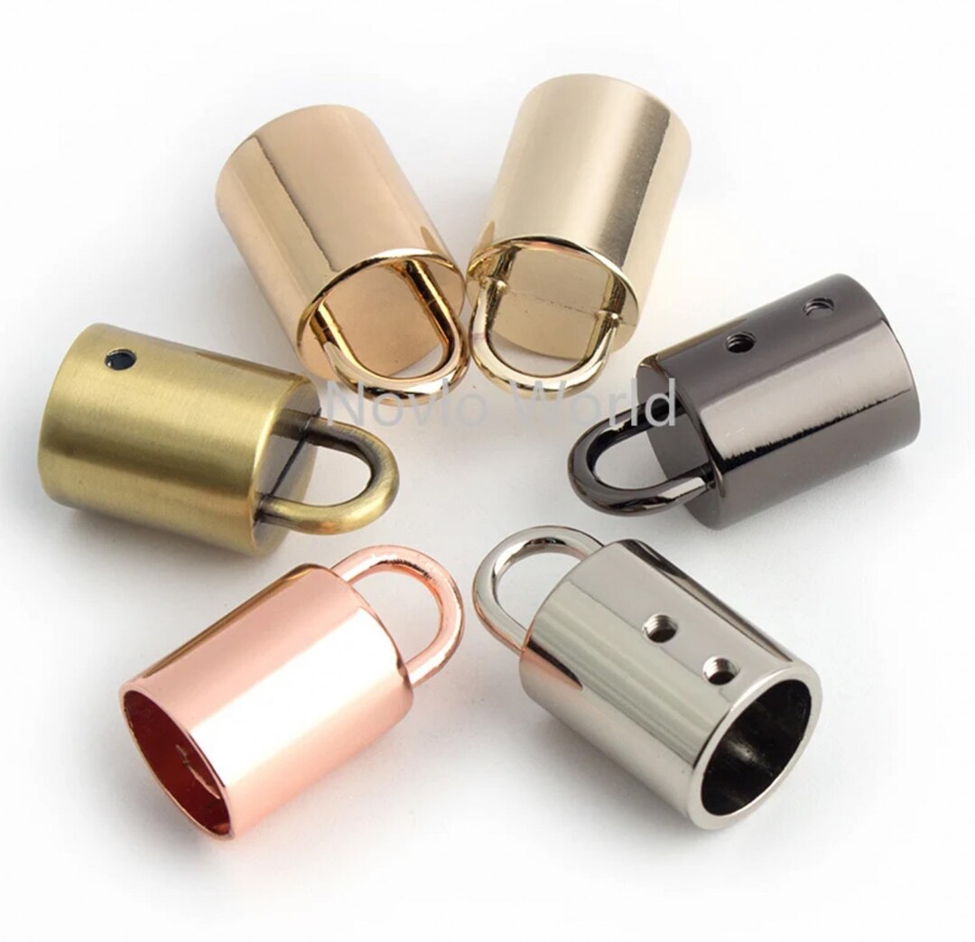 Metal Tassel End Caps With Loop and Screws 14mm Two Colors Etsy