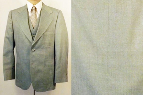 Vintage 70's Men's 3pc Suit by Anderson Little Siz