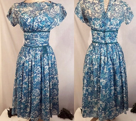 evening swing dress