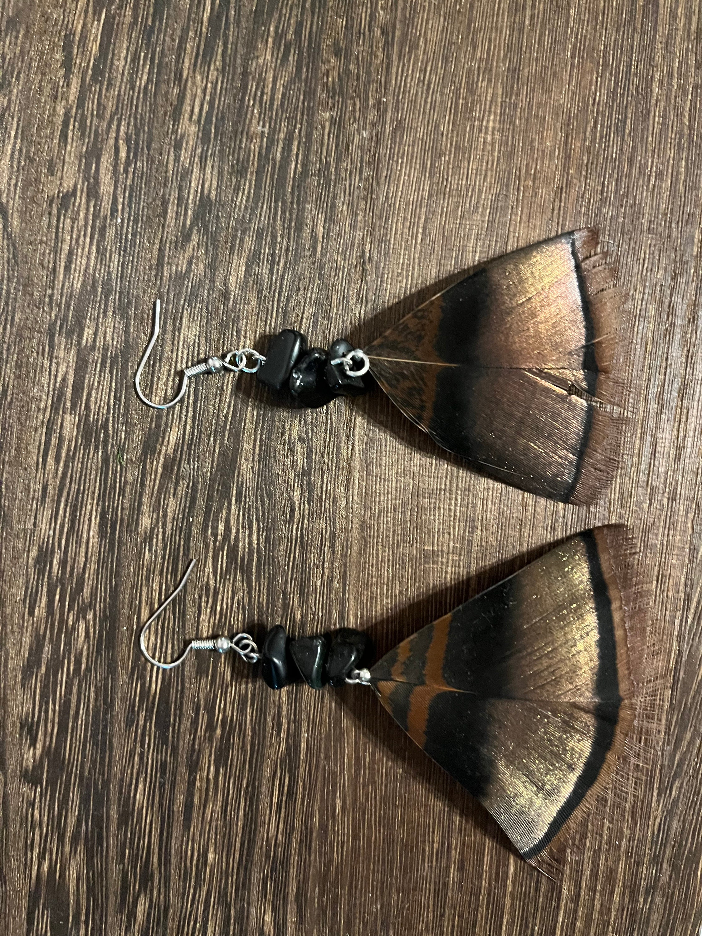 Turkey on sale feather earrings