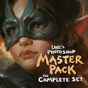 Lane's Photoshop Master Pack || Digitale tekenpenselen en -hulpmiddelen - schilderen - kleur - textuur - illustratie - schone kunsten - portretten