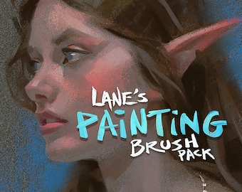 Lane&#39;s Painting Brush Pack : Photoshop || Digital Drawing Brushes & Tools - Painting - Color - Texture - Illustration - Fine Art - Portraits