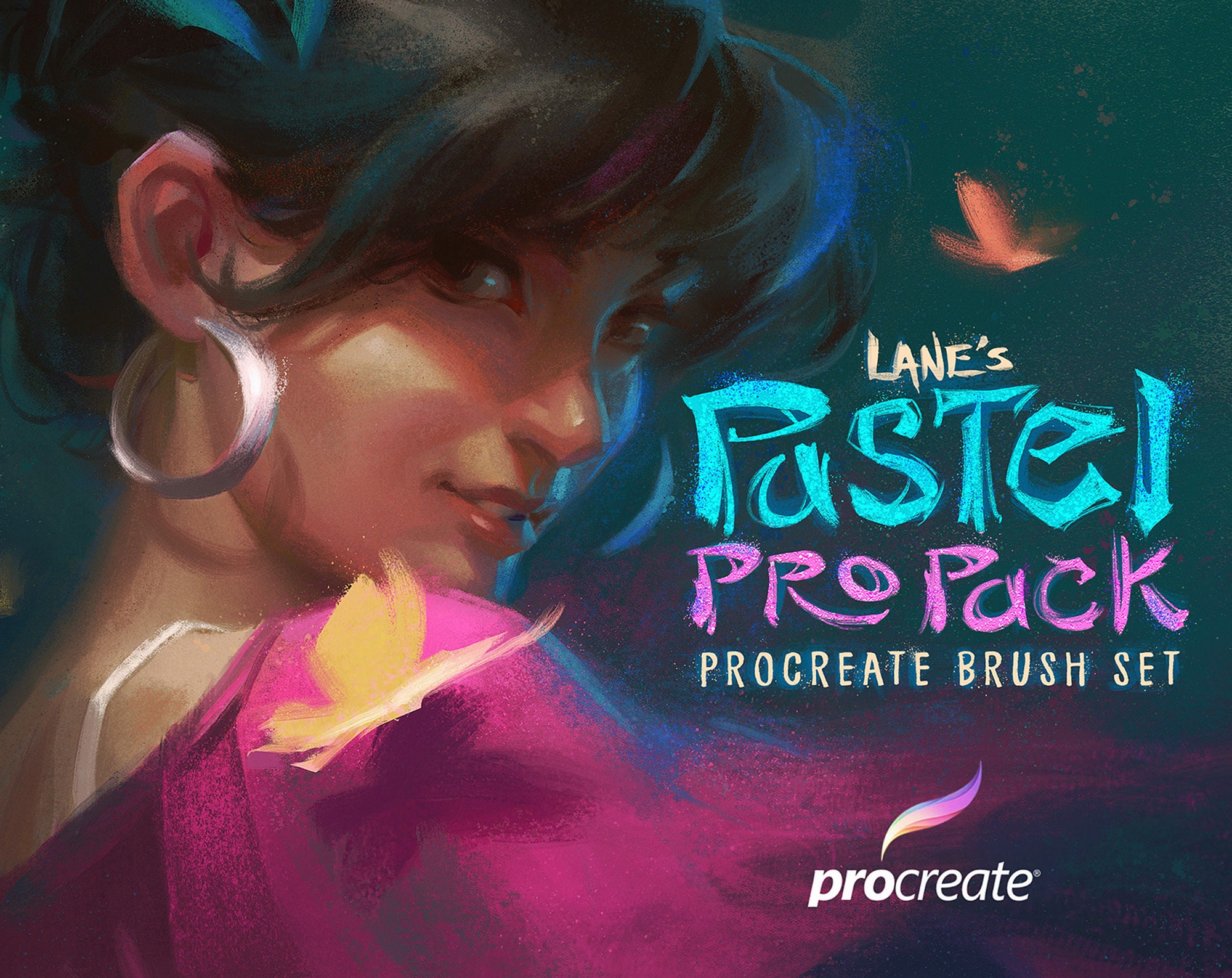 The Pastel Pro Pack : Procreate Brush Set || Digital Drawing Brushes & Tools - Painting - Color - Texture