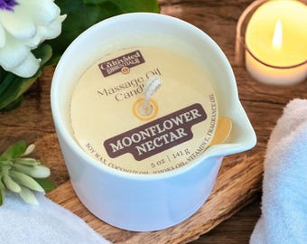 Massagelotionkaars | Maanbloemnectar