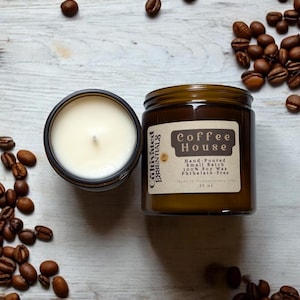 Coffee House Soy Wax Candle