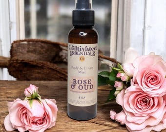 Rose & Oud Linen and Body Mist