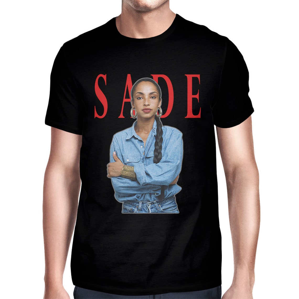 sade with gun t shirt