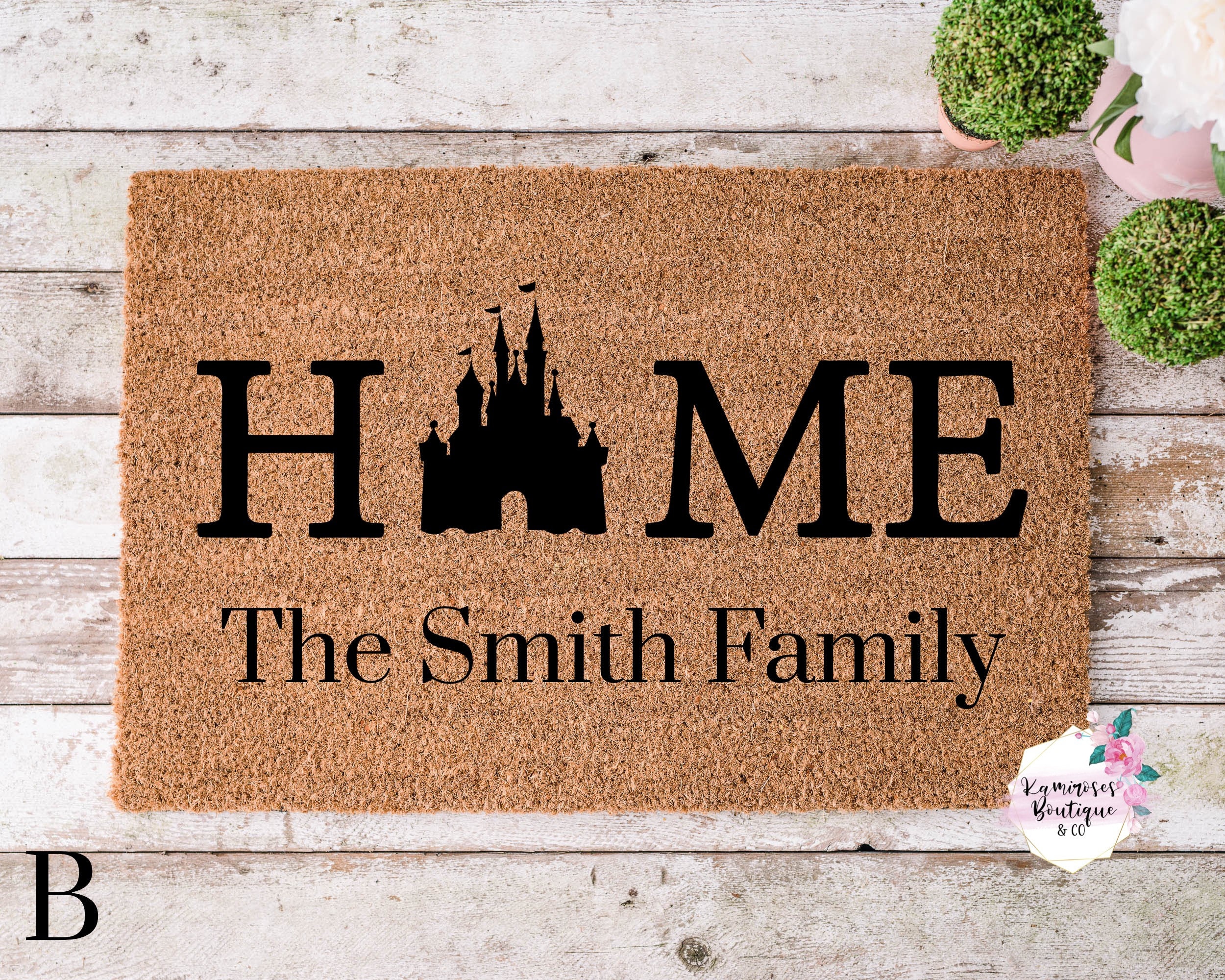 Custom Doormat Personalized Doormat Custom Character Etsy