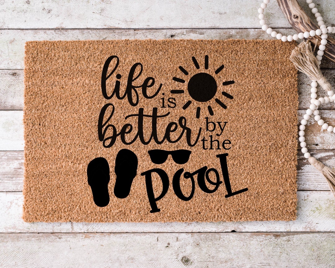 Life is Better by the Pool Life is Better in the Summer Pool - Etsy