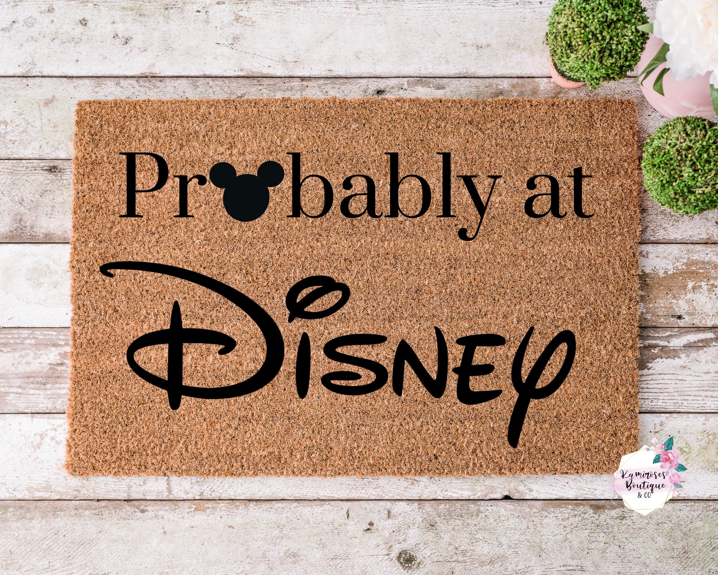 Custom Doormat Inspired Doormat Character Inspired Doormat Etsy