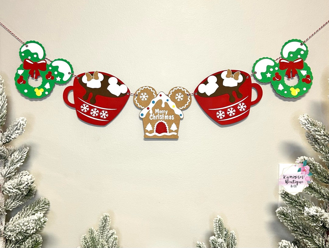 Christmas Garland for Chimney, Christmas Decoration for Your Desk, Christmas Decor for Your