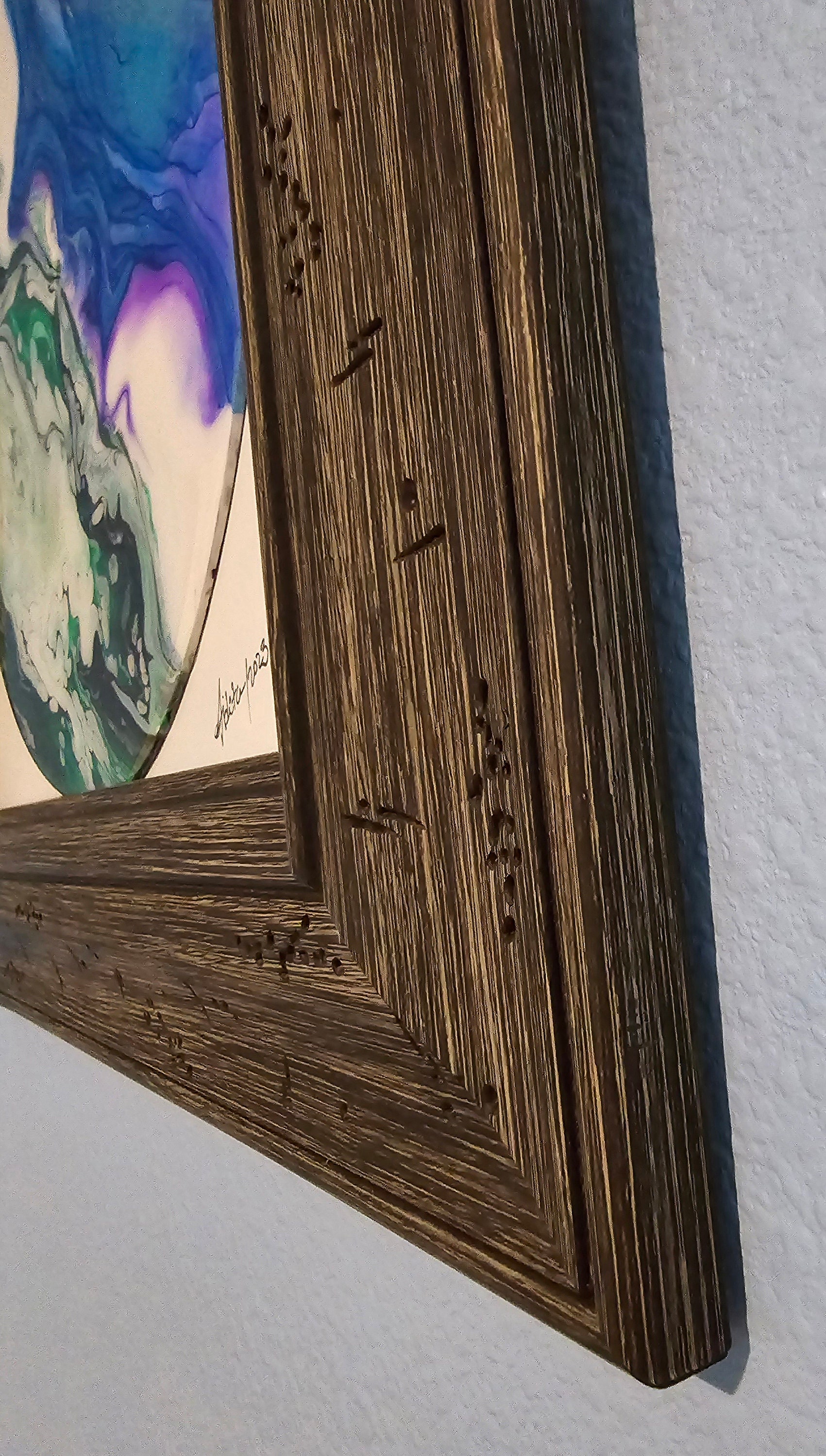 Wall Decor Art / Painting Vinyl Record / Framed Art / Design Object Etsy