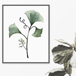 Floral prints - Botanical Print - Wall Art - Printable Wall Art - Line Art - Floral Wall Art - Farmhouse Print - DIGITAL PRINTABLE ART