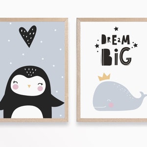 Skandinavische Kindergarten Druck, Kindergarten Druck, Kindergarten Wandkunst, schwarz weiß rosa Kinderzimmer Dekor, Karte Druck, Tier-Wand-Kunst, Kinder KindergartenPrint