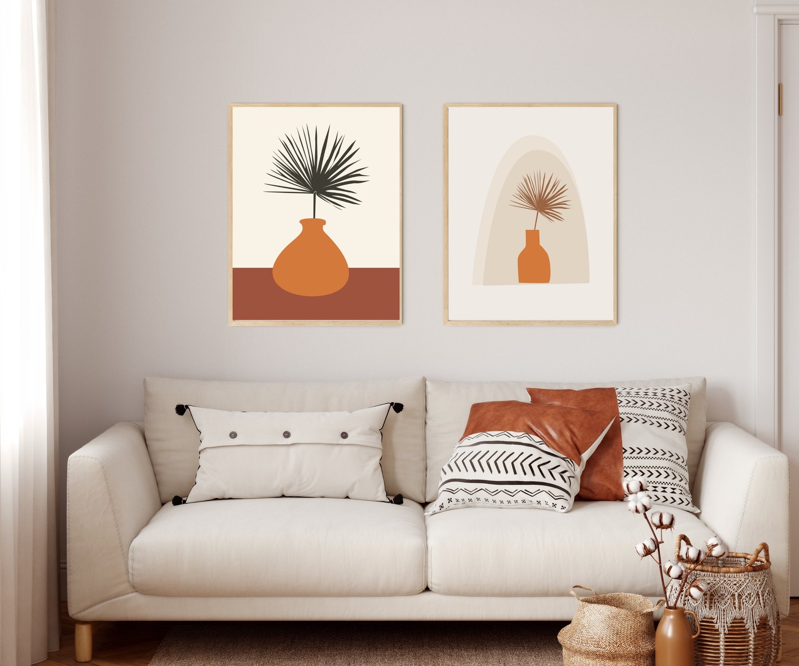 Minimal Wall Art Bohemian Wall Decor Minimal Art Abstract - Etsy