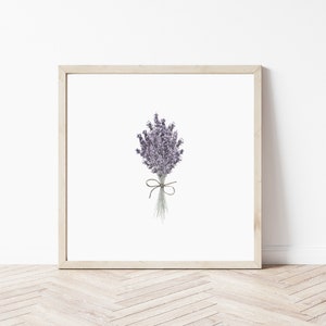 Lavender print, Minimalist flower print set, Wildflower,Farmhouse decor,Wall art, Botanical print, Flower wall art, Plant Print, Eucalyptus