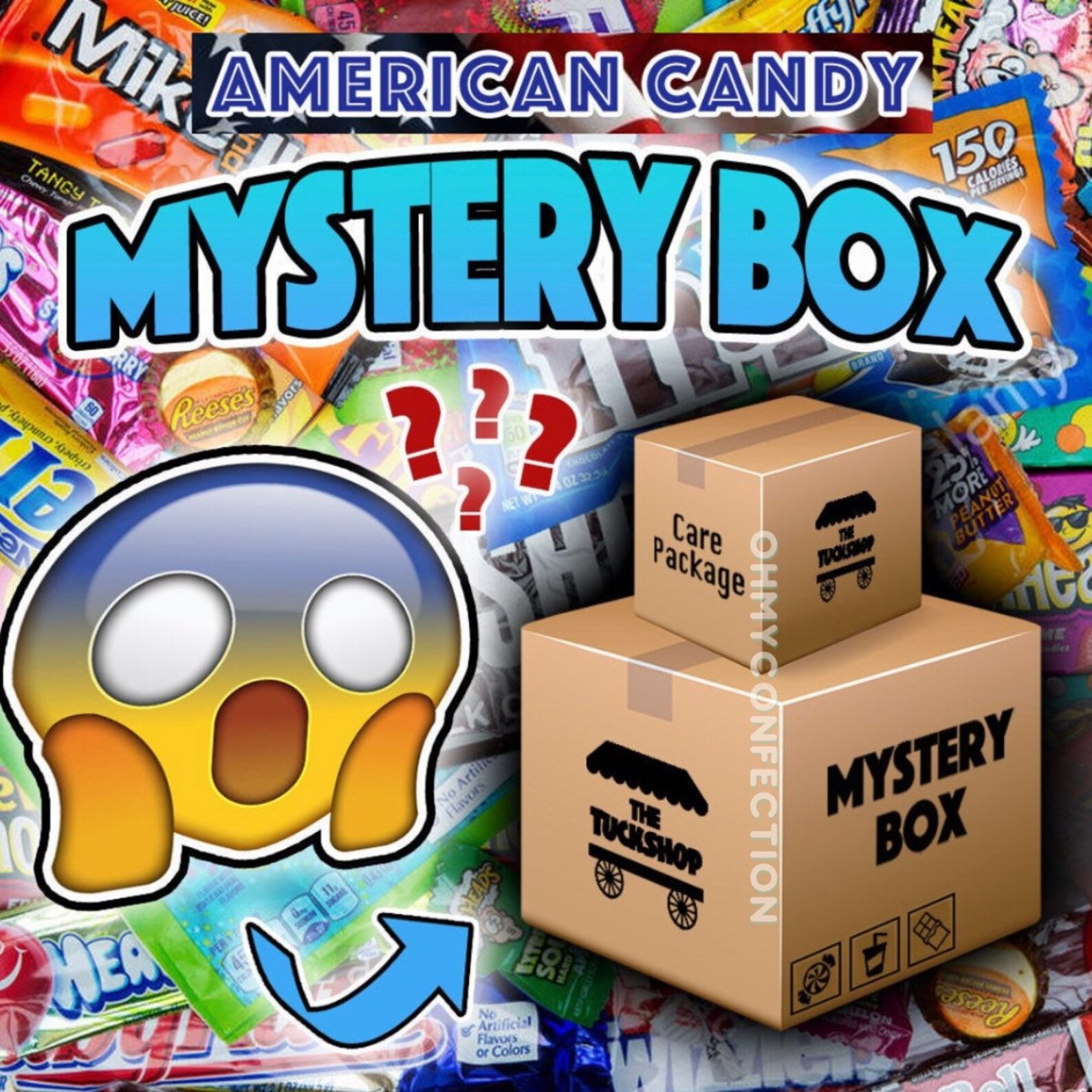 American Mystery Box USA Sweets USA Candy American Candy Etsy