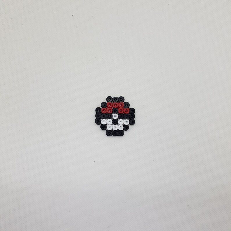 Perles de repassage Hama Pokémon Mini Poké Balls de 1re génération Anime Aimants Pokeball