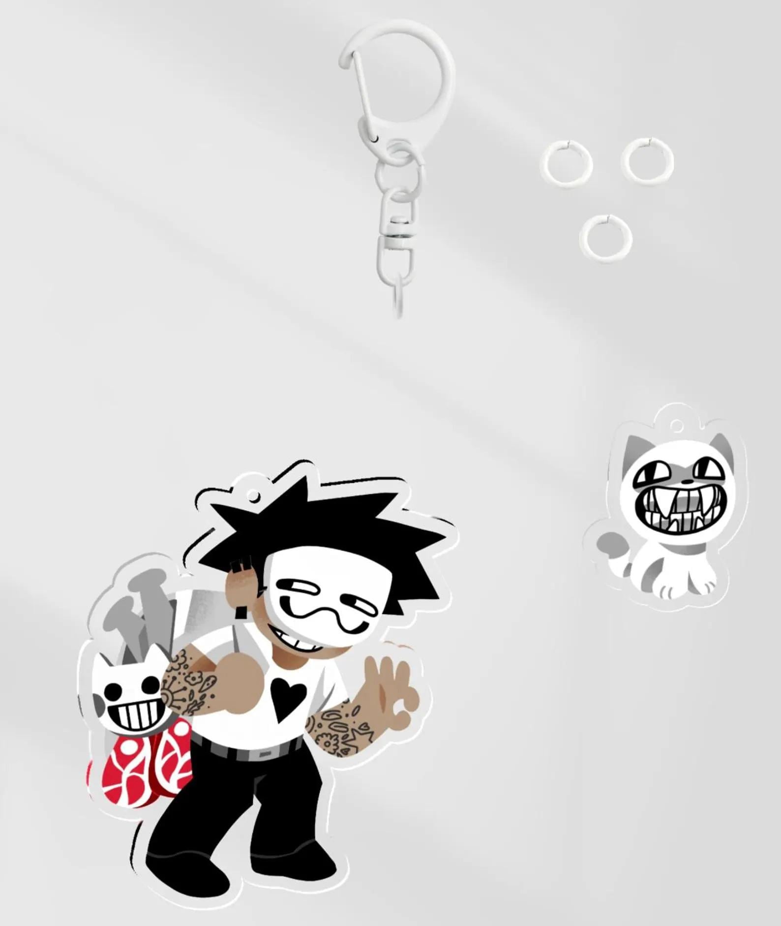 Off Rpg OFF RPG: the Batter, the Judge, Zacharie (6-7cm / 2,3-2,7 Inch ...