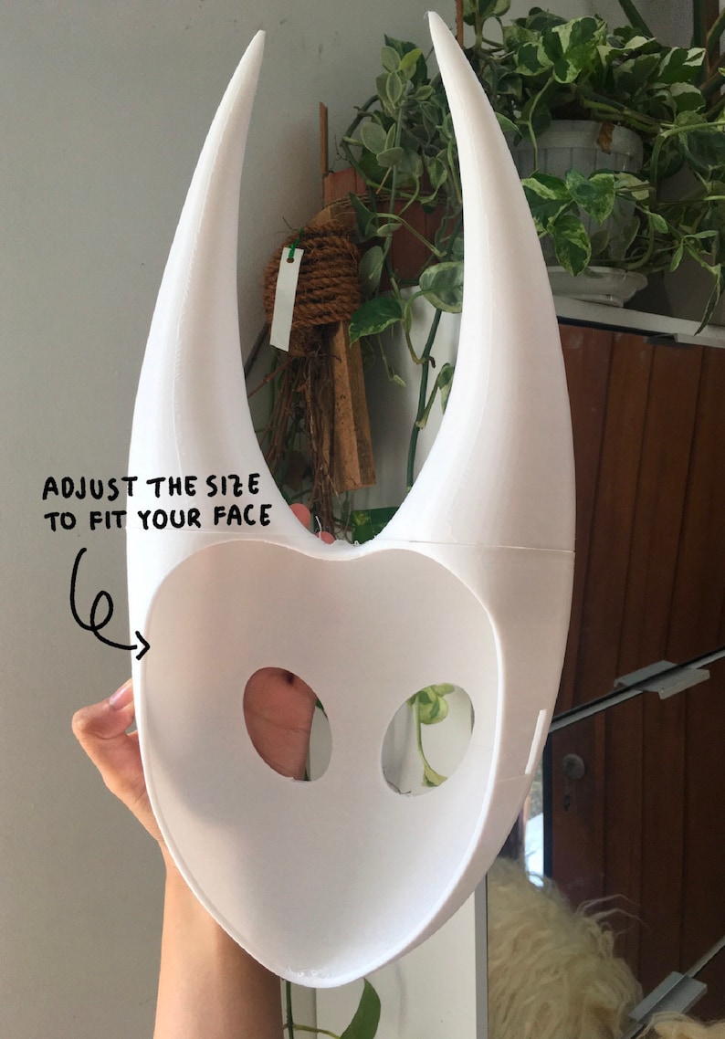 Hollow Knight Mask Silksong 3D File Cosplay Etsy Australia