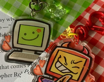 Electric Dreams 1984 Edgar | Acrylic Keychain | Fandom Assorted Merch