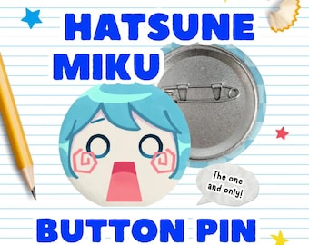VOCALOID: Hatsune Miku | Ievan Polkka Button Pin