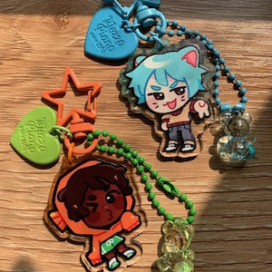 The Amazing World of Gumball: Gumball and Darwin Watterson | Acrylic Keychains | Cartoon Fan Gift