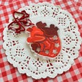 Horror Cute Heart Organ | Keychain Holder | Yami Kawaii, Menhera, Guro, Bloody Cute, Gift product logo