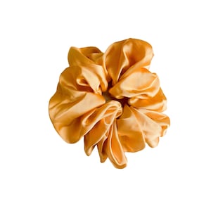 Scrunchie XXL • Silk • Gentle on hair • Stretch • Handmade • all colors • Hair tie • Cable tie • Hair accessories • Gift