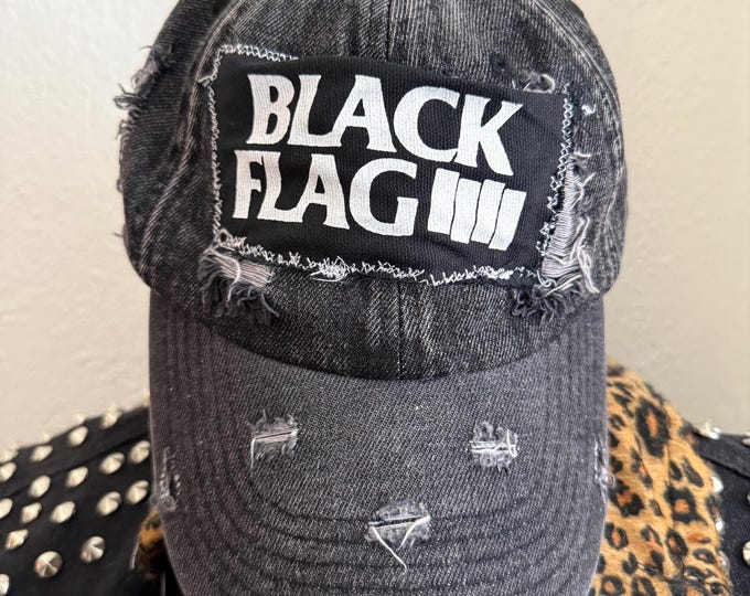 Featured listing image: Handmade Punk Cap Hat Crust