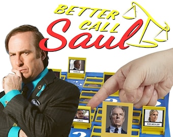 Better Call Saul Guess Who Game | DIY Printable Edition (Instant Download)