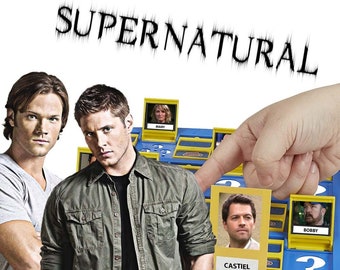 Juego de adivinanzas de Supernatural / Edición imprimible para hacer tú mismo (Descarga instantánea)