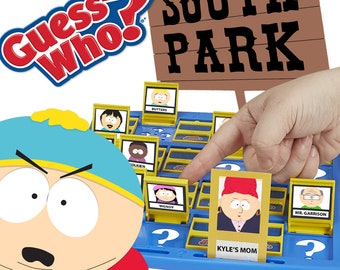 South Park Guess Who Game | INSTANT DOWLOAD | Customized Digital Print and Play DIY | Game Night Ideas | Southpark sp Edition