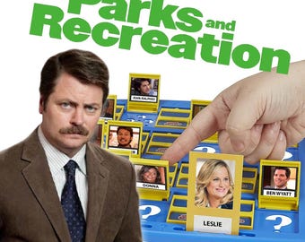 Parks and Rec Guess Who Game | DIY Print & Play (Digital Download)